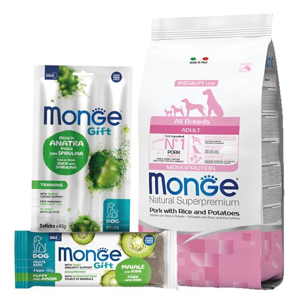 Monge Monoprotein Adulto Todas Las Razas Cerdo/arroz 12 Kg