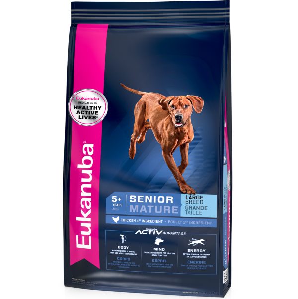 Eukanuba Perro Adulto Senior Raza Grande 12.9 Kg (BOLSA CON DETALLE)
