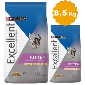 Excellent Kitten / Gatitos 8,5 Kg (7,5 + 1)