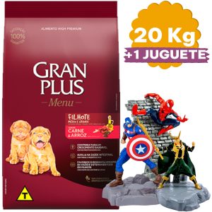 Gran Plus Menú Perro Cachorro Raza Mediana y Grande 20 Kg