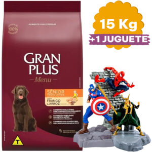 Gran Plus Menú Perro Adulto Senior Raza Mediana 15 Kg