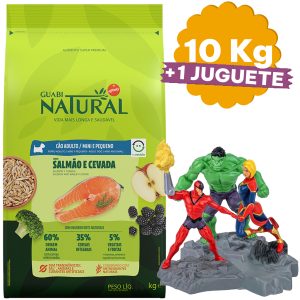Guabi Natural Perro Adulto Raza Mini y Pequeña 10,1 Kg / Sabor Salmón y Cebada