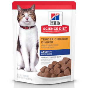 Pouch Hills Gato Mature 7+ Sabor Pollo 80 Gr