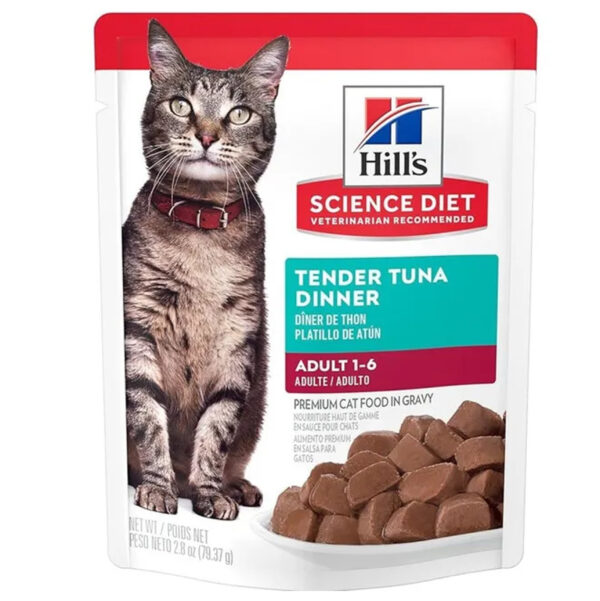 Pouch Hills Gato Adulto Sabor Atún 80 Gr