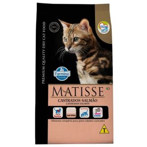 Matisse Gato Adulto Castrado Sabor Salmón 7,5 Kg (BOLSA CON DETALLE)