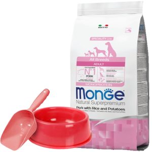 Monge Monoprotein Perro Adulto Sabor Cerdo y Arroz 12 Kg