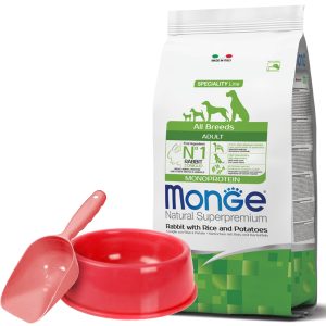 Monge Monoprotein Perro Adulto Sabor Conejo y Arroz 12 Kg
