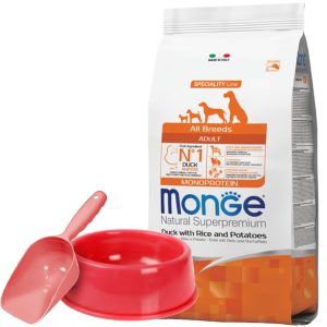Monge Monoprotein Perro Adulto Sabor Pato y Arroz 12 Kg