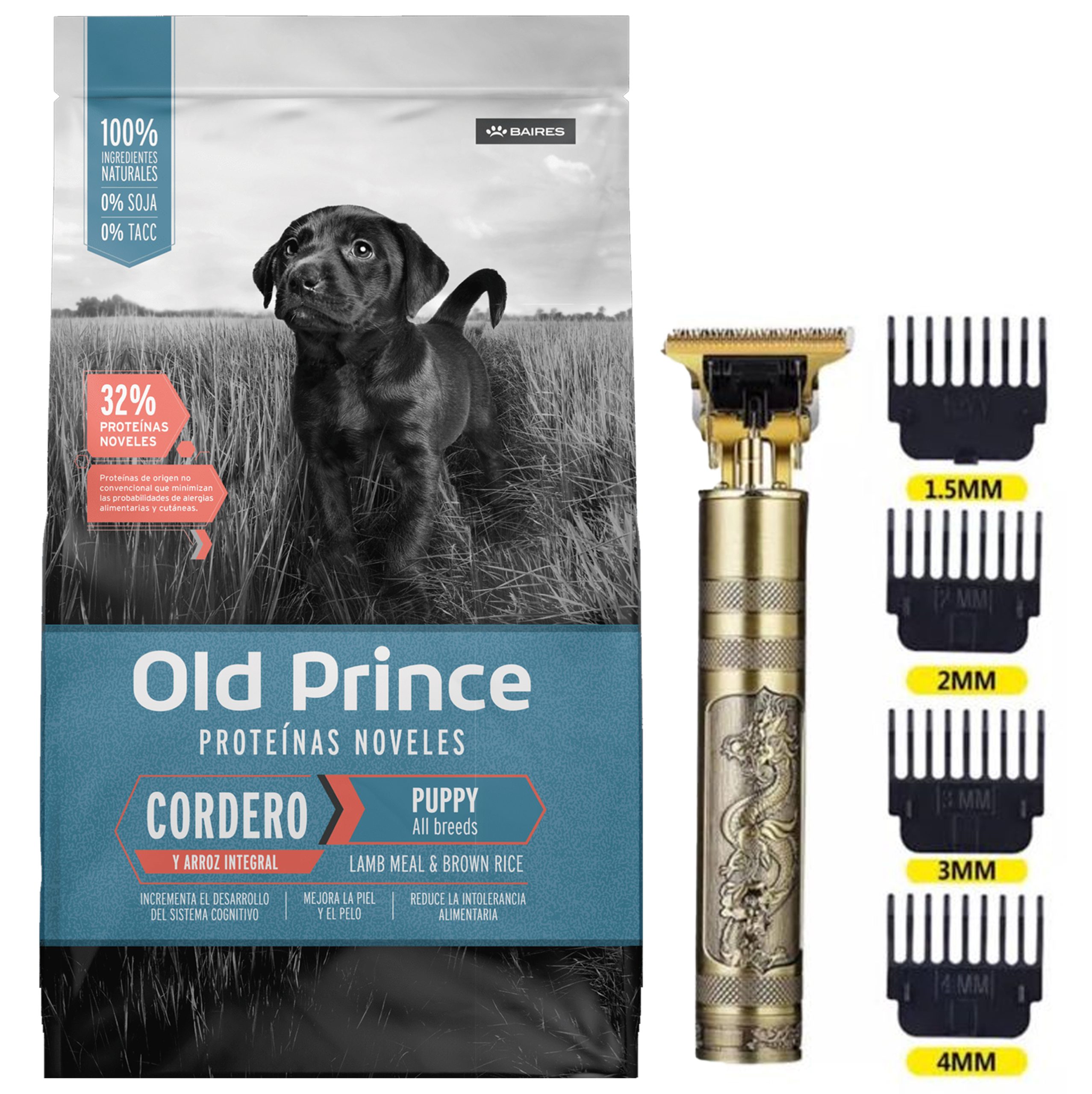 Old Prince Noveles Cachorro Sabor Cordero y Arroz 15 Kg