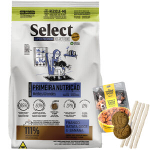 Select By Monello Perro Cachorro Raza Mediana y Grande 7 Kg