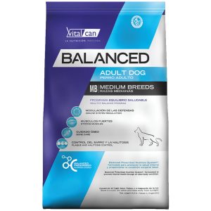 Balanced Para Perro Adulto Raza Mediana 20 Kg (BOLSA CON DETALLE)