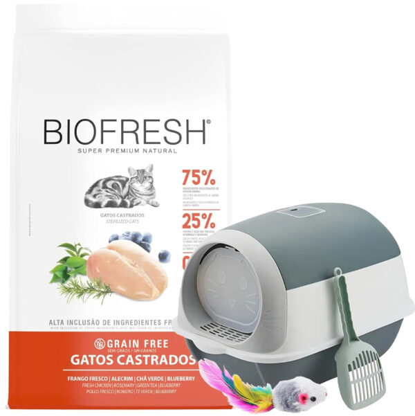 Biofresh Gato Castrado Sabor Pollo 7,5 Kg