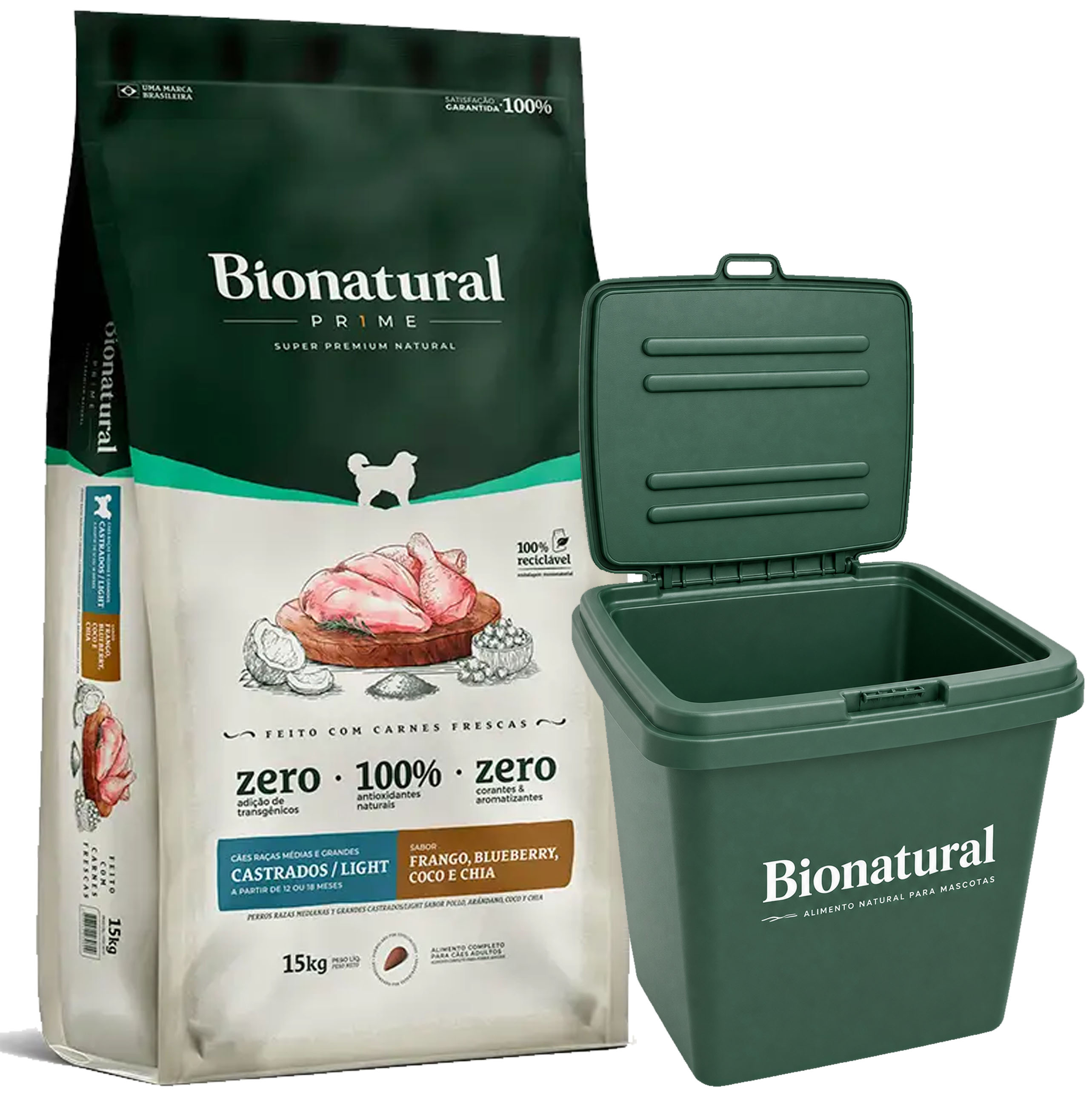 Bionatural Prime Light / Castrado 15 Kg