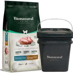 Alimento Bionatural Prime Light / Castrado 15 Kg