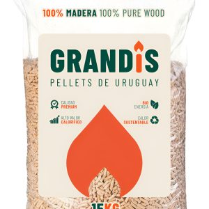 Pellet Madera Premium Estufas Y Calefactores Grandis 15 Kg