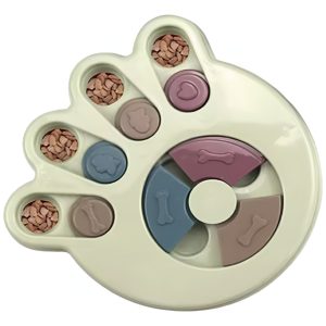 Jueguete Interactivo Rellenable Huella Para Perro