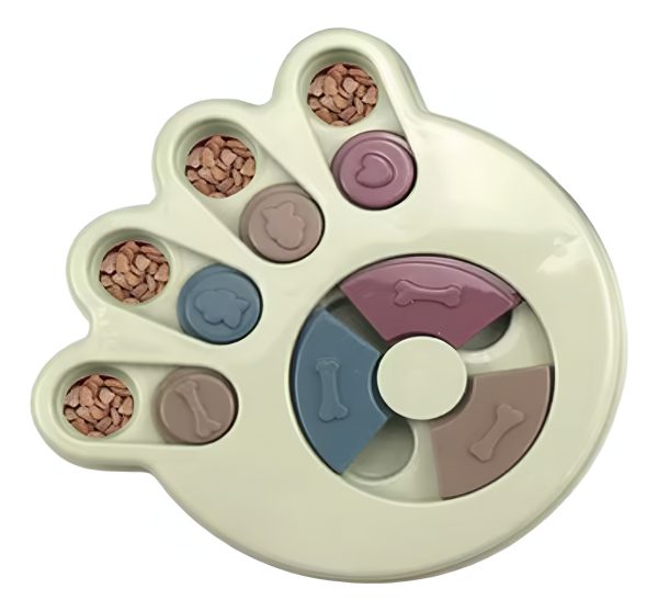 Jueguete Interactivo Rellenable Huella Para Perro