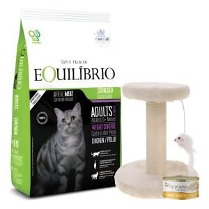 Equilibrio Gato Adulto Castrado Hairball Control 7,5 Kg