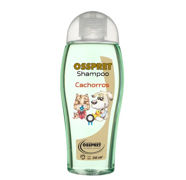Shampoo Osspret Para Perro Y Gatos Cachorros 250 Ml