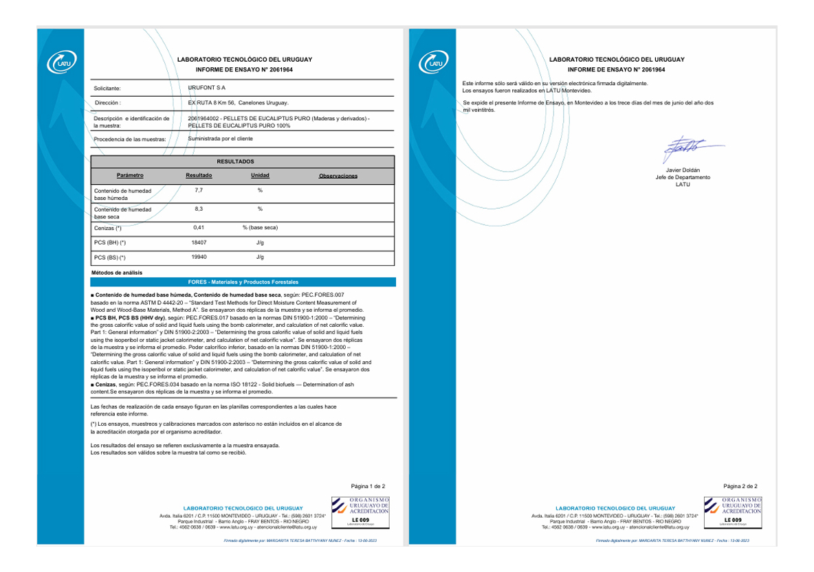 Pellet Madera Premium Estufas Y Calefactores Grandis 15 Kg - Imagen 2