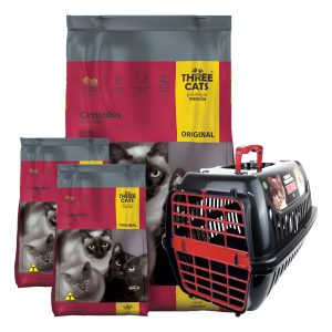 Alimento Gato Three Cats Original Castrado 15kg + Regalo
