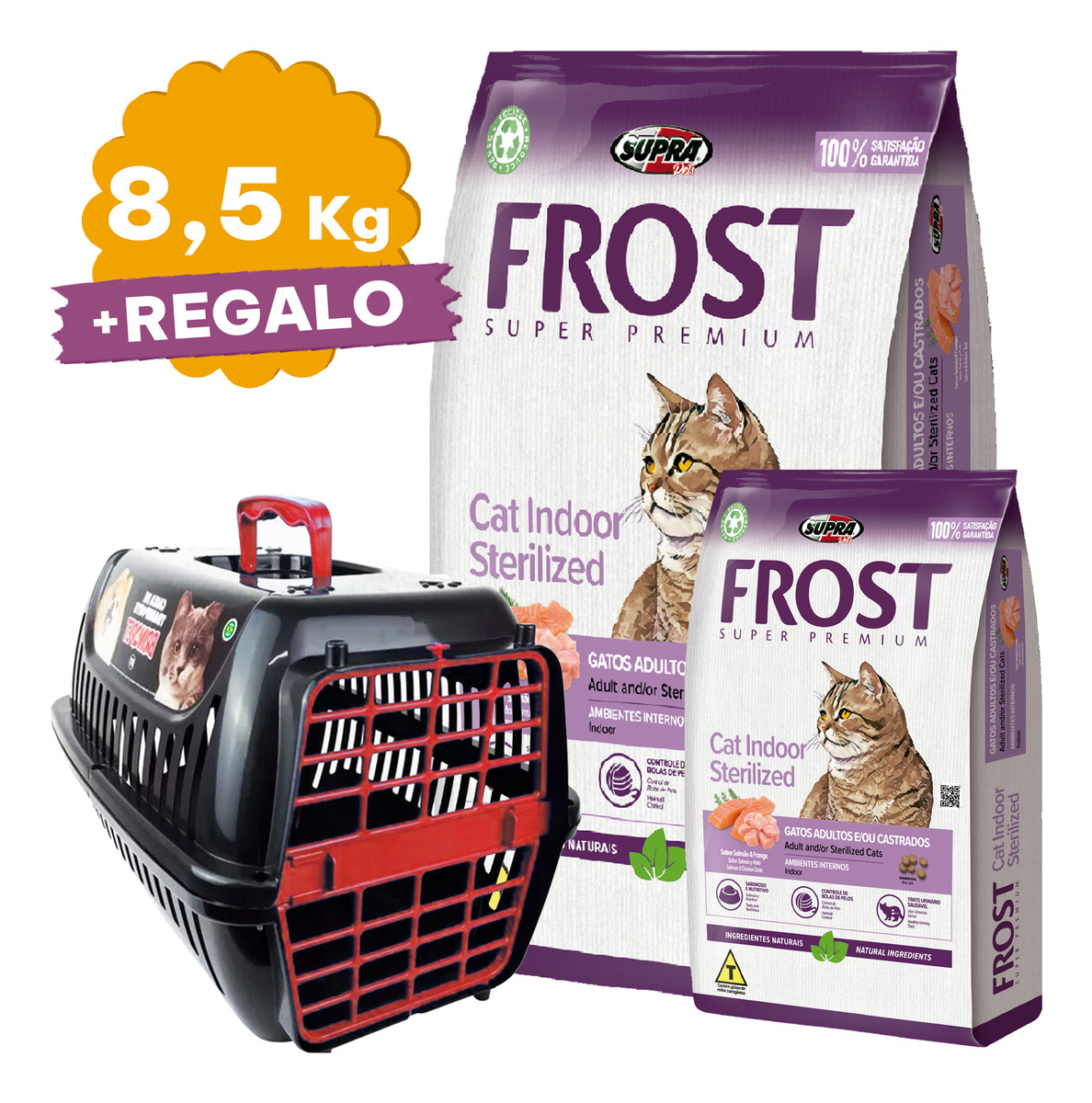 Comida De Gato Frost Cat Indoor 8,5 Kg + Regalo + Envío - Imagen 4