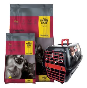 Three Cats Premium Gato Adulto Castrado 11,1 kg (10,1 + 1)