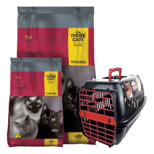 Alimento Three Cats Gato Castrado 10 Kg + Regalo + Envío
