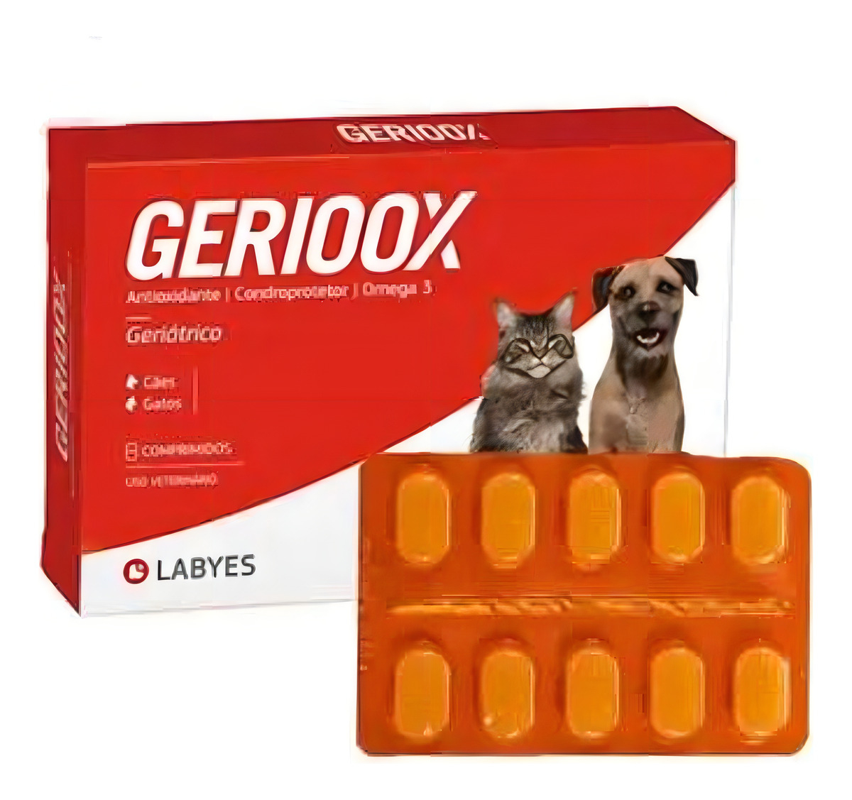 Gerioox Labyes - Condroprotector Para Perros (30 Cápsulas) - Imagen 2