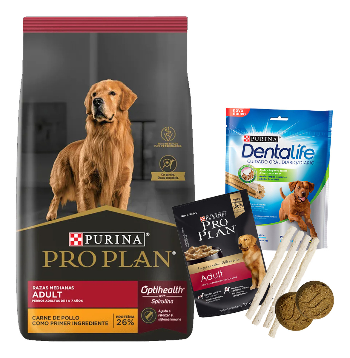 Alimento Purina Pro Plan Perro Adulto 18 Kg + Envío Gratis - Imagen 2