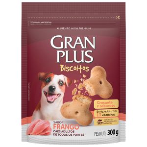 Galletas Gran Plus Perro Adulto Sabor Pollo 300 gr