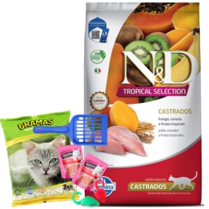 N&D Tropical Gato Adulto Castrado Pollo 7 kg
