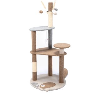 Rascador Torre Modelo Fish 3 Niveles