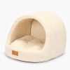 Cama Casita Pared Removible Beige