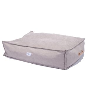 Cama Para Mascota Futón Gris Grande