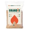 Pellet Madera Premium Sanitario, Estufas Y Calefactores Grandis 15 Kg