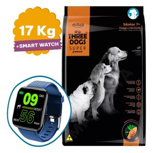 Alimento Perro Three Dogs 7+ Senior Mature 17 Kg + Regalo