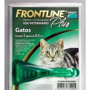Pipeta Antipulgas Frontline Plus Para Gatos / Mundo Mascota