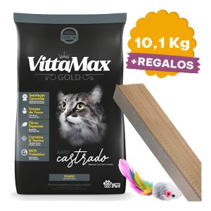 Vittamax Gato Castrado Pollo Y Arroz 10 Kg + Regalo