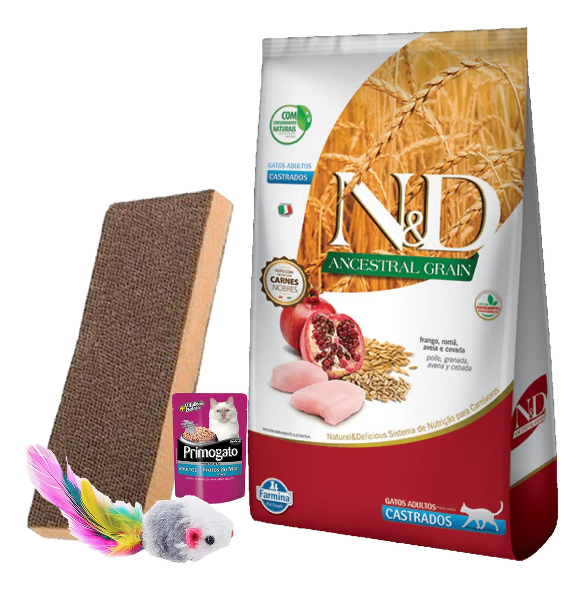 Farmina N&d Ancestral Feline Gato Adulto Castrado 7,5 Kg