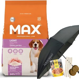 Comida Max Light Perro Adulto 15 Kg + Regalo