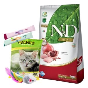 Nyd Farmina Prime Gato Adulto Pollo 7,5 Kg + Regalo