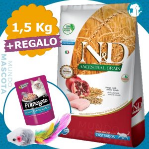 Farmina N&d Ancestral Feline Gato Adulto Castrado 1,5 Kg