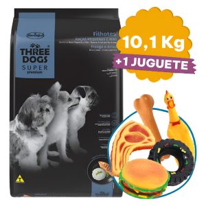 Three Dogs Super Cachorro Raza Pequeña / Mini 10.1 Kg