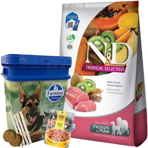 N&D Tropical Perro Adulto Mediano y Grande Cerdo 12 kg