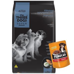 Three Dogs Super Cachorro Raza Pequeña / Mini 1 Kg