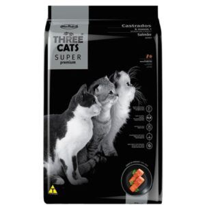 Three Cats Super Premium Gato Adulto Castrado 15 Kg (BOLSA CON DETALLE)
