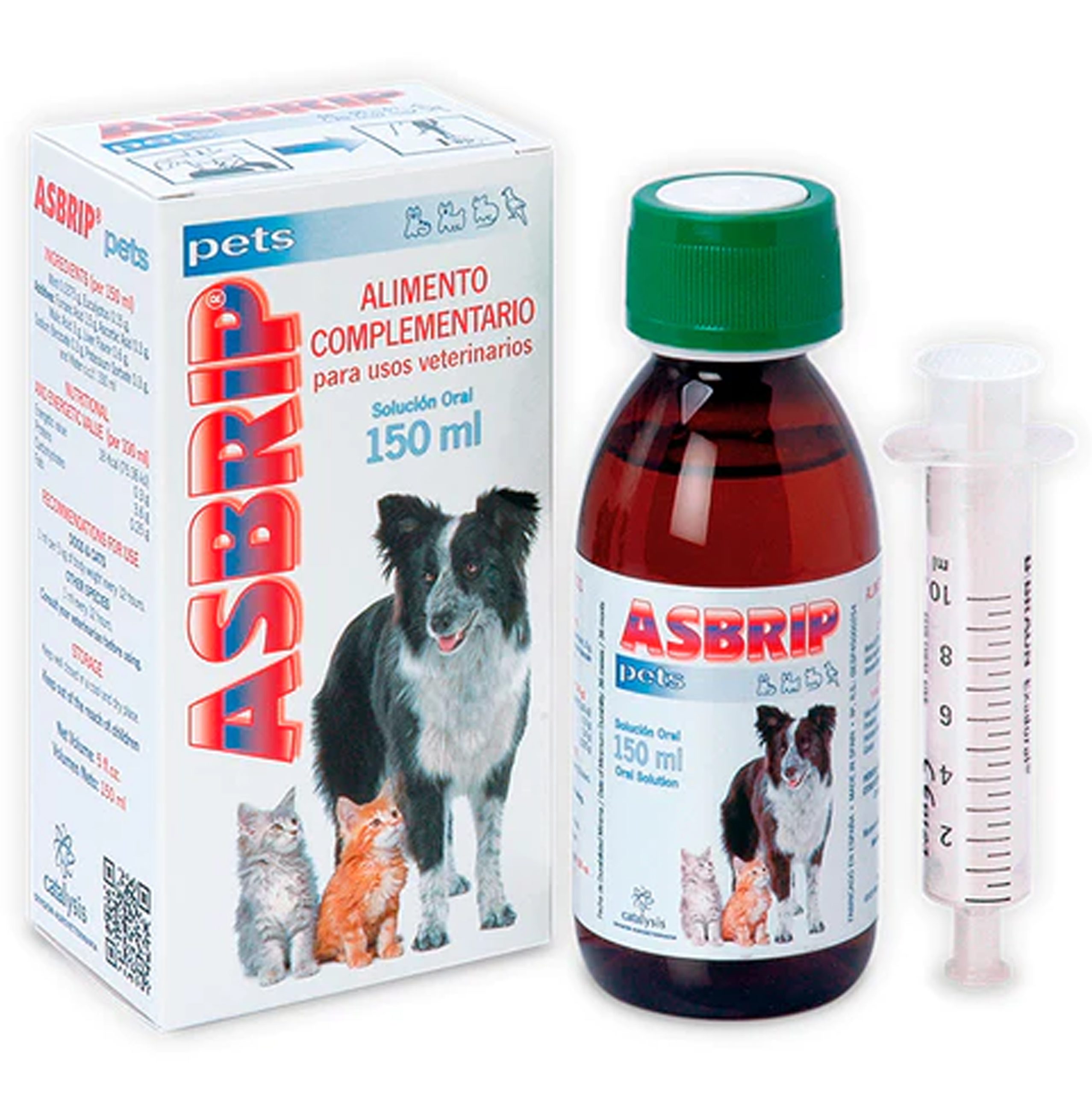 Asbrip Pets Suplemento Para Procesos Respiratorios 150ml