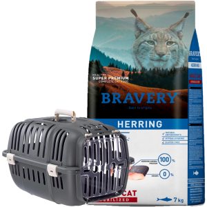 Bravery Gato Adulto Castrado Arenque (Herring) 7 Kg