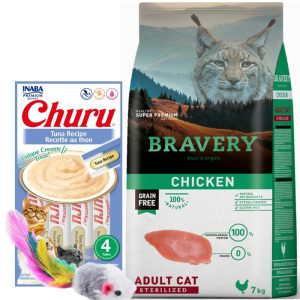 Bravery Gato Castrado Pollo 7 Kg